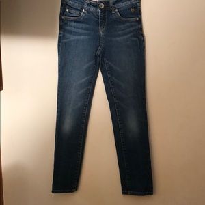 Girls size 10 slim Justice jeans Simply low